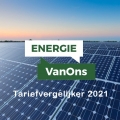 Energie VanOns Tariefvergelijker mei 2021